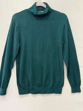 H&M Men's Teal Green Turtleneck Sweater